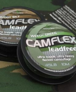 Gardner Camflex Leadfree Terminal Tackle 7 Gardner Camflex Leadfree Terminal Tackle -Gardner Online Shop CamFlex LF both spools on camo3 copy 1
