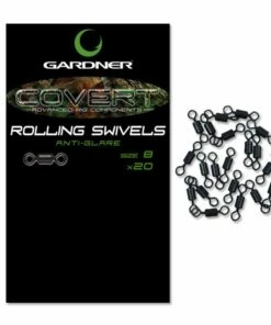 Gardner Covert Mini Rig Swivels Anti Glare Terminal Tackle