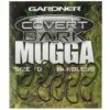 Gardner Covert Dark Mugga Hooks Barbless Terminal Tackle