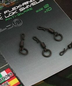 Gardner Covert XT Flexi-Ring Kwik Lok Swivels Terminal Tackle -Gardner Online Shop Gardner Covert XT Flexi Ring Kwik Lok Swivels 3 1