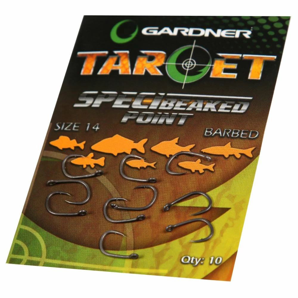 Gardner Target Speci-Beaked Point Hooks Terminal Tackle 1 Gardner Target Speci-Beaked Point Hooks Terminal Tackle