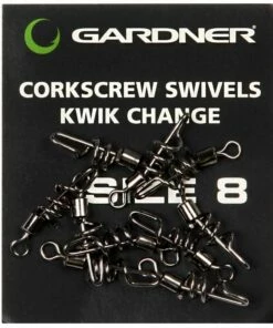 Gardner Corkscrew Swivels Kwik Change Terminal Tackle