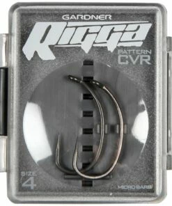 Gardner Curved Rigga Hook Terminal Tackle -Gardner Online Shop gardner curved rigger hook barbed hooks size 4